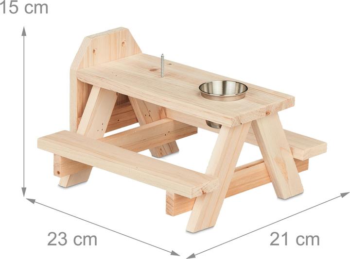 Produktbild Relaxdays Eichhörnchentisch