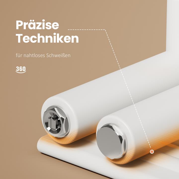 Produktbild Emke Badheizkörper Handtuchhalter Handtuchwärmer 160x50cm Weiss 794w