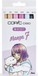 Actual product image Copic Manga 7 (Grey, 3 mm, 5 x)