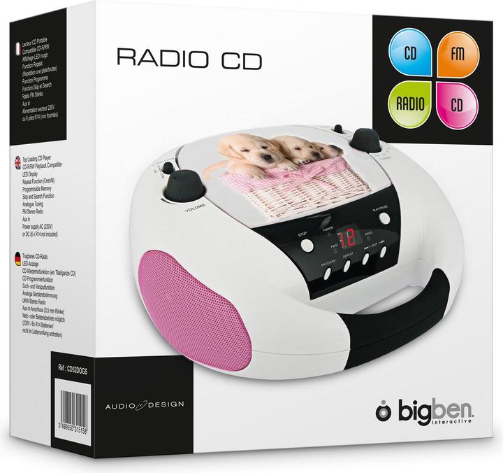 Produktbild Bigben BB Lettore Radio CD Cane