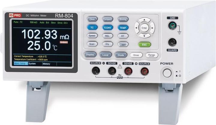 Actual product image RS PRO Ohmmeter with handler,RS-232C,USB device