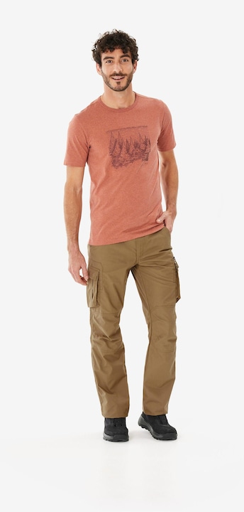Image du produit Quechua T-SHIRT NH100 MARRON H (XL)