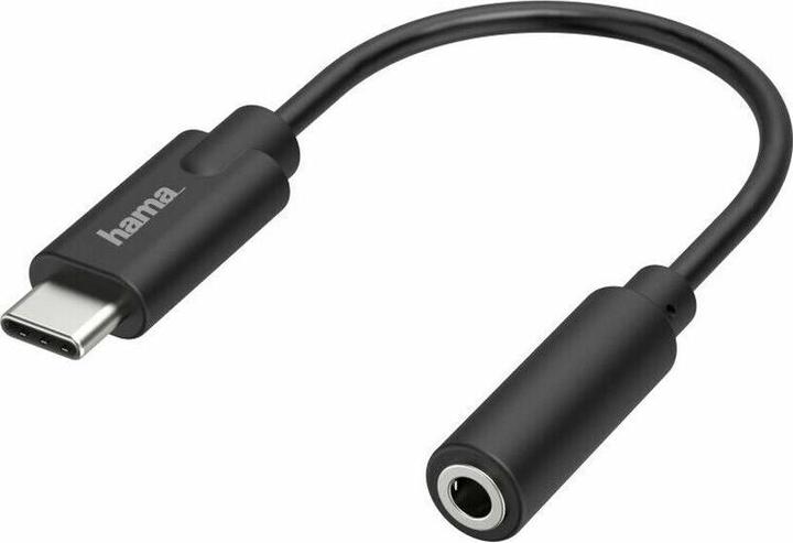 Image du produit Hama Adaptateur audio, fiche USB-C - prise jack 3,5 mm, stéréo (Adaptateur angulaire)
