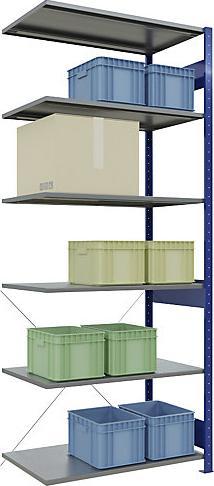 Actual product image eurokraft pro Boltless shelving, single row