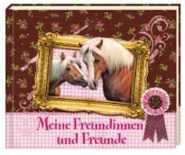 Mes amies et amis (tissu) Amis des chevaux (Allemand)