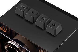 Produktbild Defender Lautsprechers FUTURO, 2.0, 20W, schwarz, AUX/Bluetooth, Hintergrundbeleuchtung