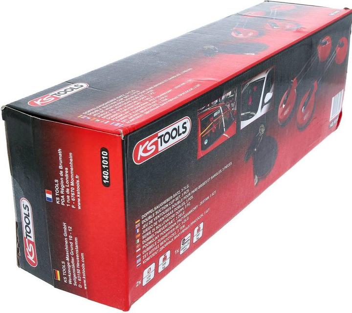 Actual product image KS Tools Double suction jack set, 3 pcs. (80 kg)