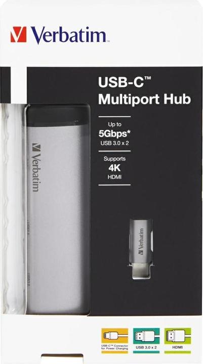 Actual product image Verbatim Multiport (USB-C, 1 Ports)