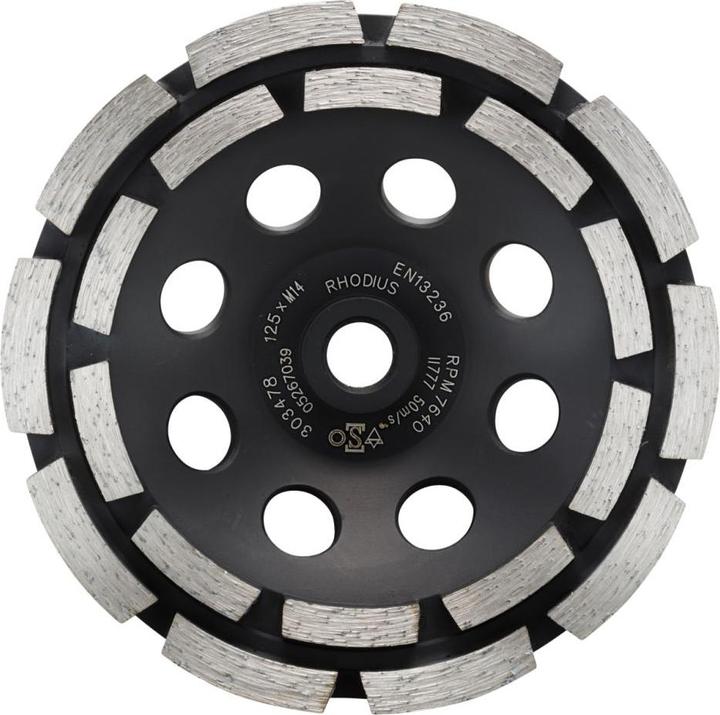 Actual product image Rhodius Diamond cup wheel DS10