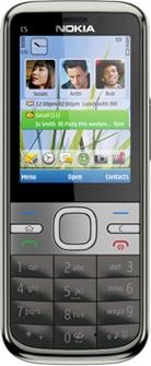 Nokia C5-00 - Warm Grey (2.20", 3 Mpx, 3G)