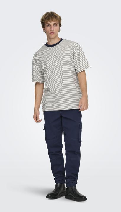 Produktbild Only & Sons Onsfred Life Rlx Ss Stripe Tee Noos (S)