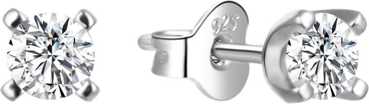 Immagine prodotto Agato - Timeless silver stud earrings AGT-E056PW - Diameter: 0.3 cm (Argento)