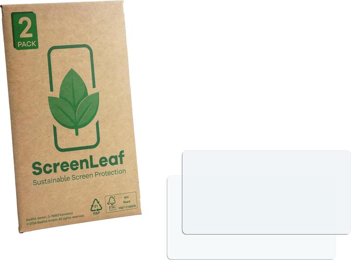 Produktbild ScreenLeaf Schutzfolie für Audi S4 Avant B8 2017 nachhaltiger Displayschutz Display Schutz Folie Klar