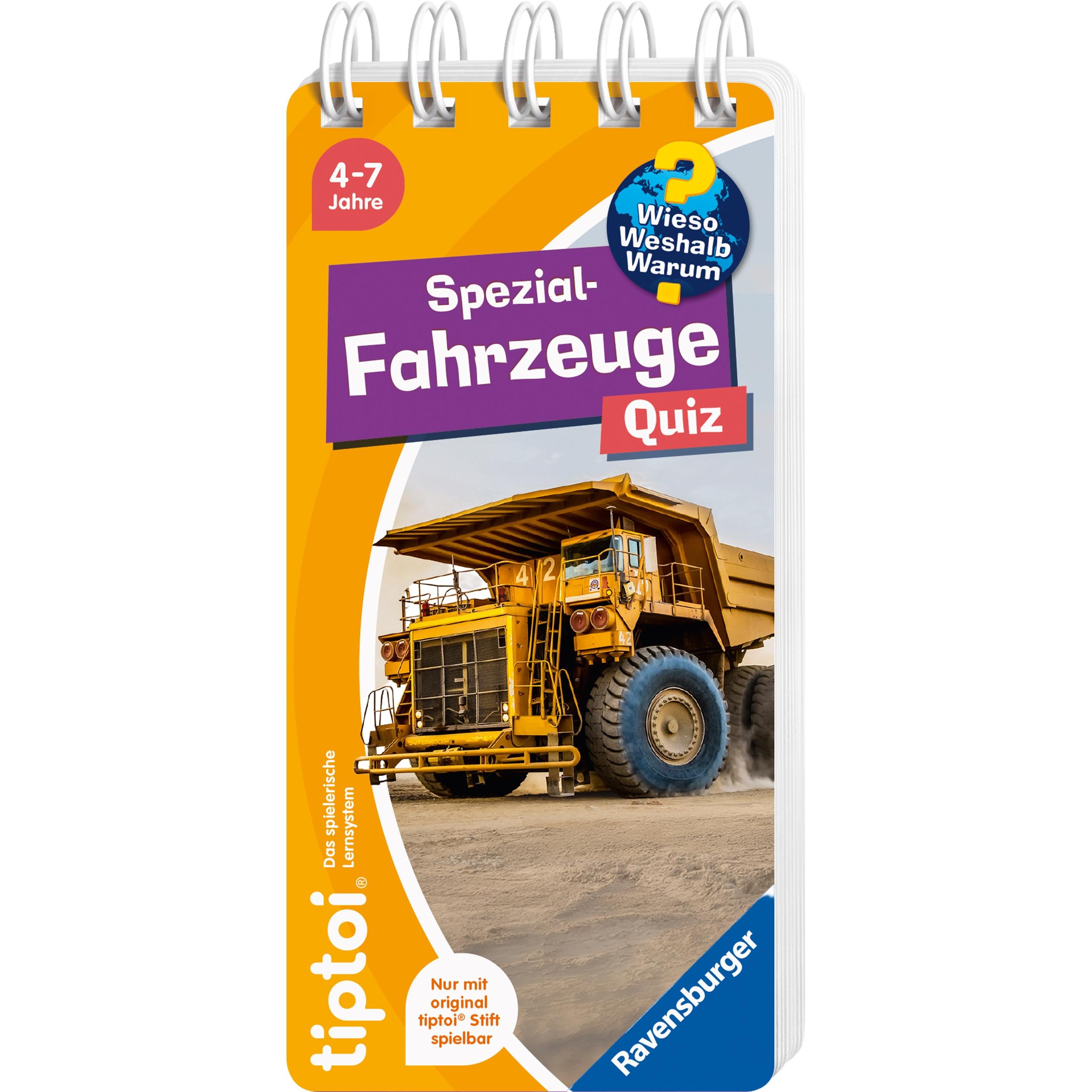 tiptoi  WWW Quiz Spezialfahrzeuge (Tedesco)