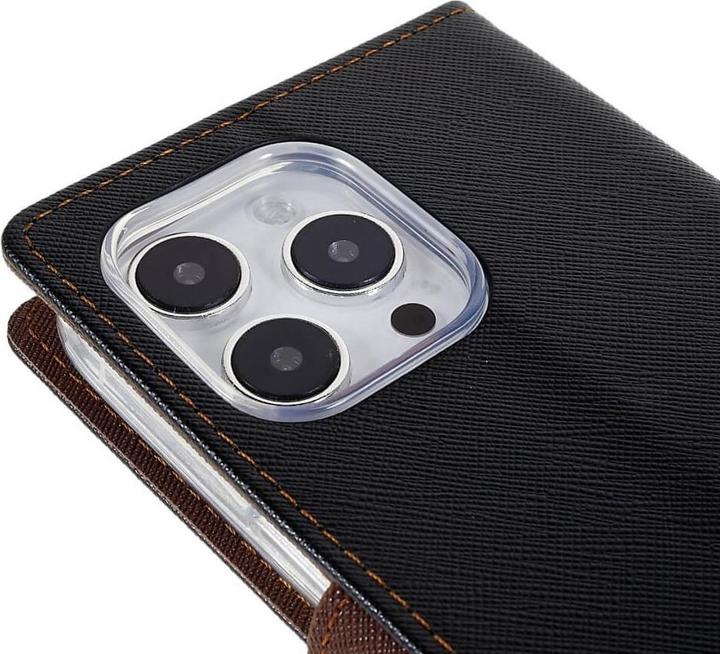 Actual product image iPhone 14 Pro Max - Goospery Fancy Case Cover black/brown (Apple iPhone 14 Pro Max)