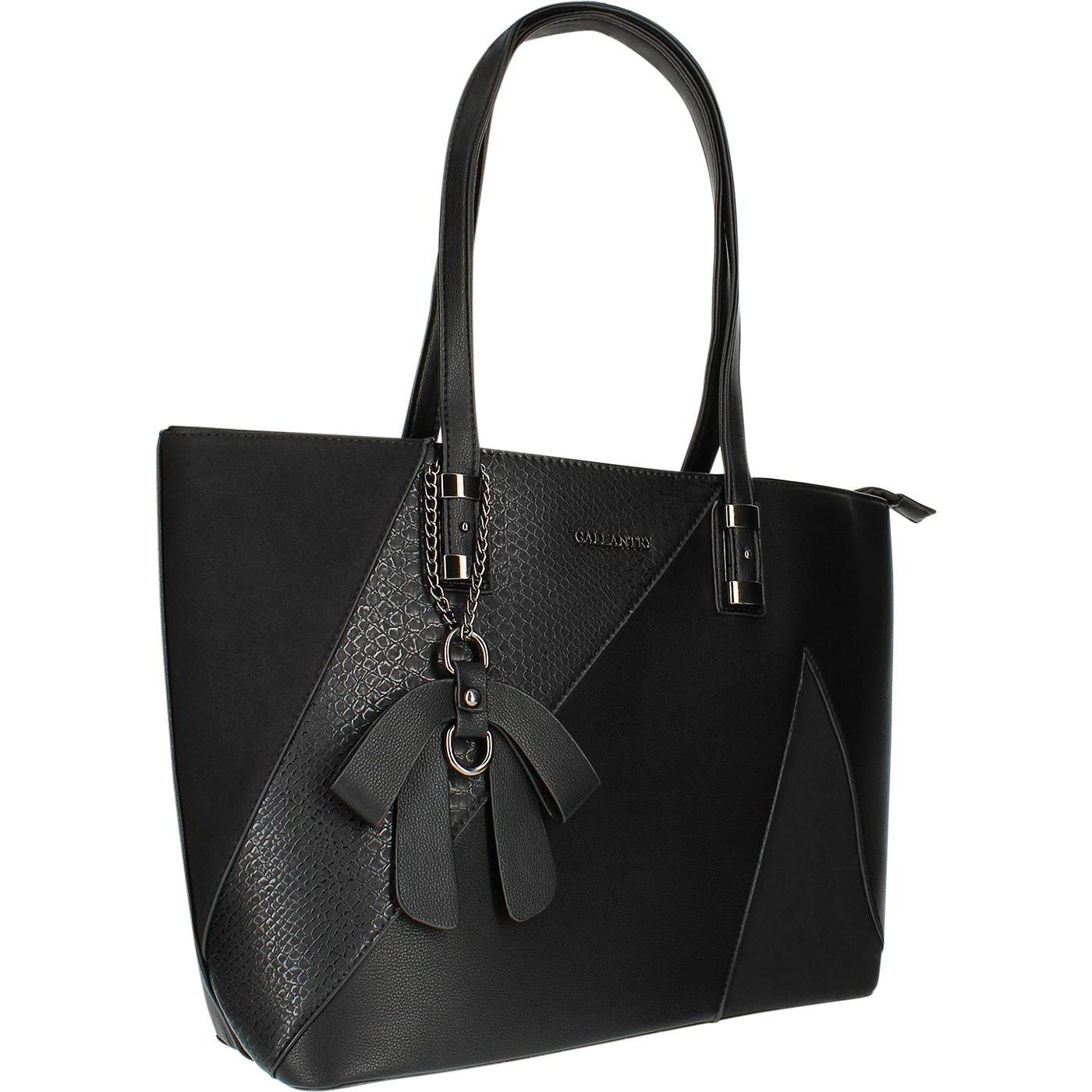 Thumbnail - Gallantry, Tasche, Tragetasche mit Schlangendruck, Schwarz, (5 l)