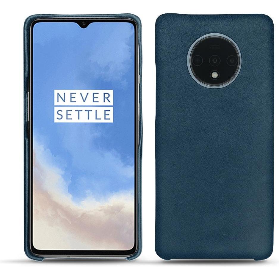 Noreve Lederschutzhülle (OnePlus 7T), Smartphone Hülle, Blau