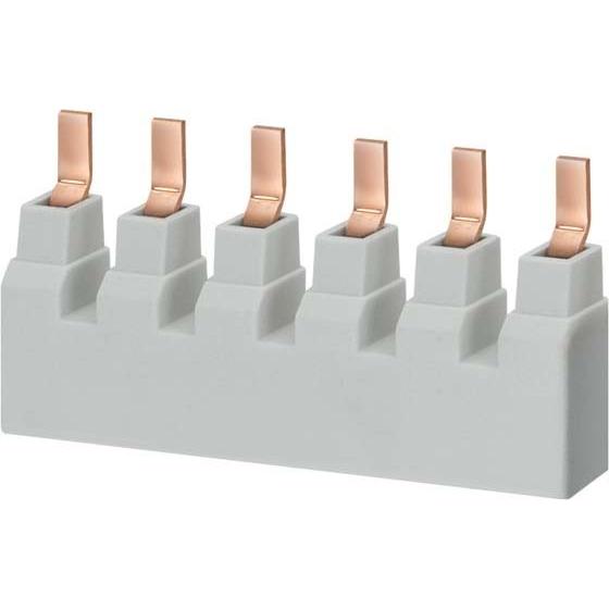 10x Siemens SIEM 5ST3665-2HG Stiftsammelschiene, 16qmm Anschluss: 6x3-ph, Elektronikzubehör + Gehäuse