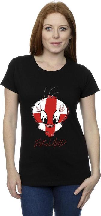 Produktbild Looney Tunes Tweety England Face TShirt (S)