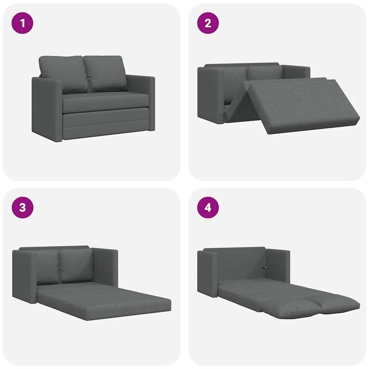 Image du produit vidaXL Bodensofa mit Schlaffunktion (2 places)