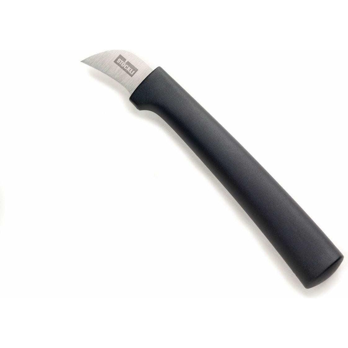 Stöckli Marronimesser, Küchenmesser, Schwarz