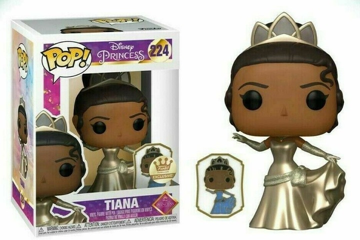 Produktbild Funko POP! Disney Princess Tiana Edition Limitée avec Pin