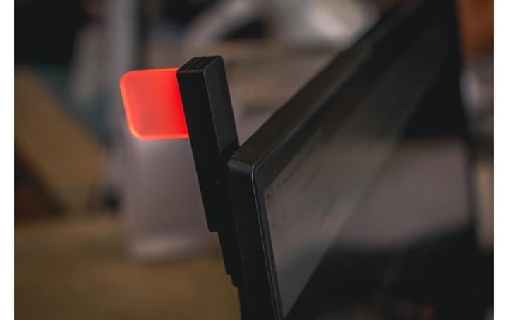 Image du produit Luxafor Flag mit 1.5 m USB-C Kabel, Schwarz