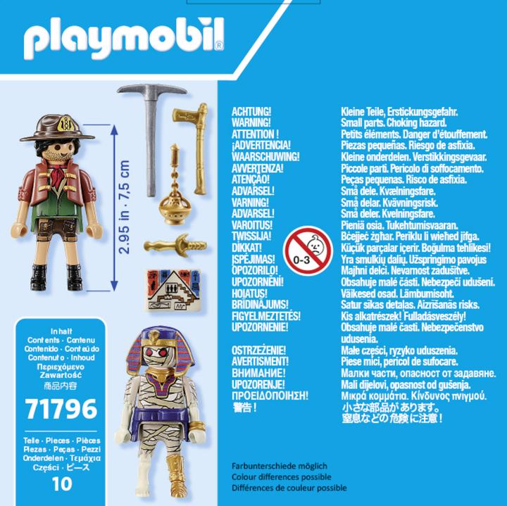 Produktbild Playmobil 71796 Schatzsucher und Mumie (71796)