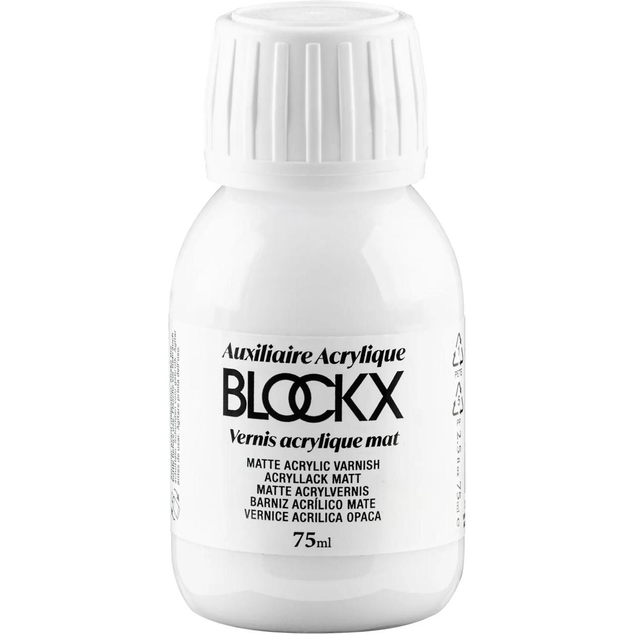 BlockX Acrylfirnis matt, 75ml - (75 ml) (35201BXC)