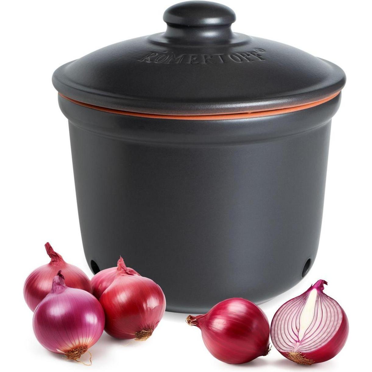 Römertopf Frische-Topf Maxi schwarz (Römertopf) (RÖMERTOPF)