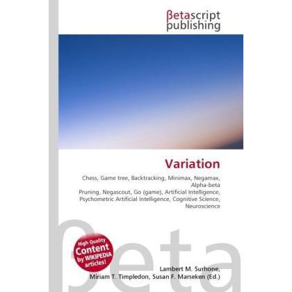 Variation, Fachbücher von Lambert M. Surhone, Miriam T. Timpledon, Susan F. Marseken