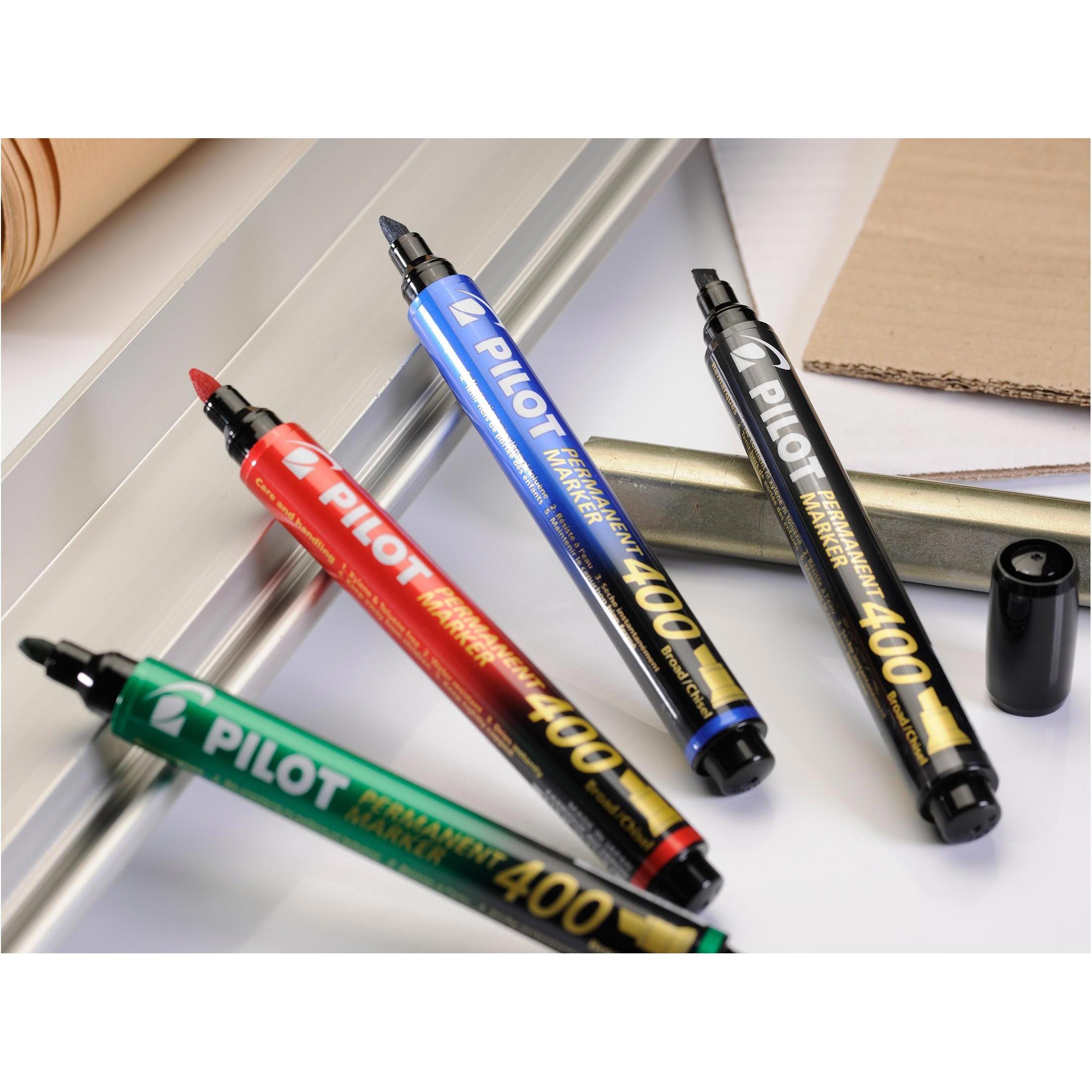 Thumbnail - Pilot, Marker, Permanent Marker 400 (Black, 4 mm, 1 x)
