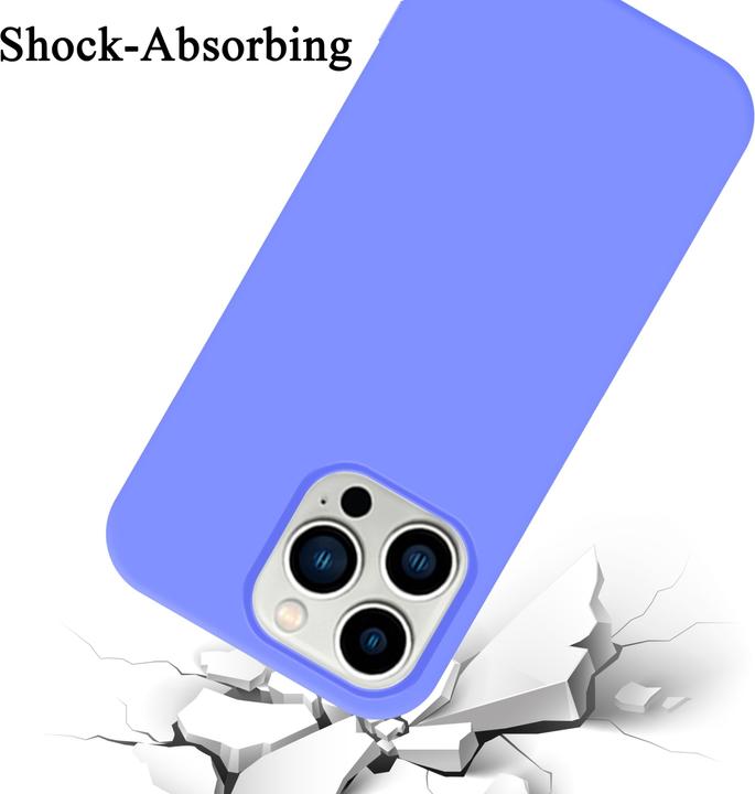Produktbild Cadorabo Hülle für Apple iPhone 14 PRO im TPU Liquid Silicone Case Style (Apple iPhone 14 Pro)