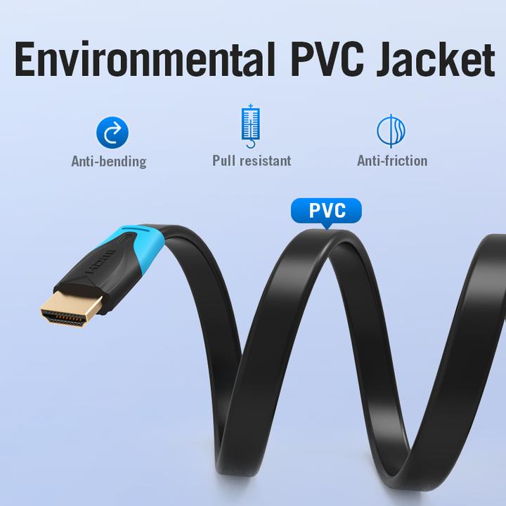 Immagine prodotto Vention Cavo HDMI a tariffa flat 5m VAA-B02-L500 (Nero) (5 m, HDMI)
