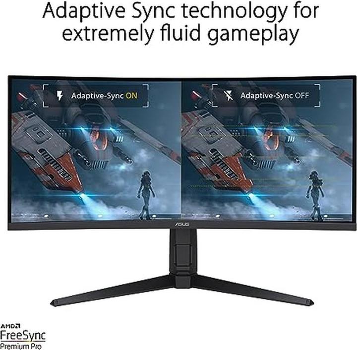 Actual product image ASUS TUF Gaming VG34VQL3A (3440 x 1440 pixels, 34")