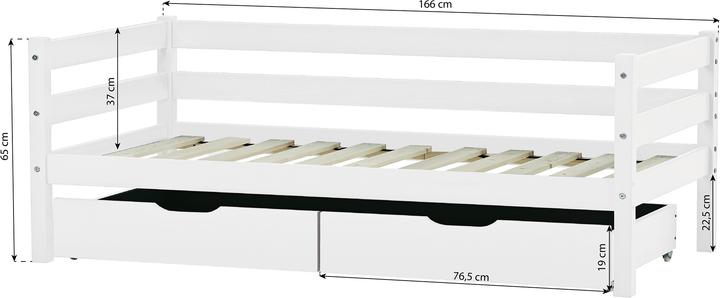 Immagine prodotto Hoppekids Letto IDA-MARIE Junior (70 x 160 cm)