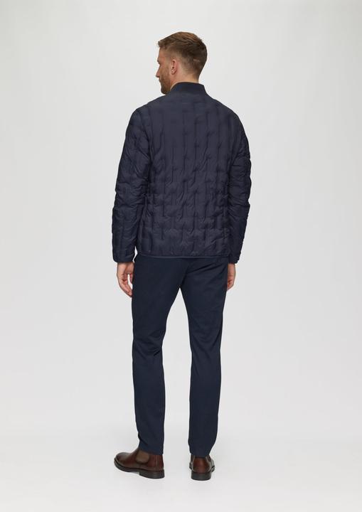 Produktbild S.Oliver Outdoor-Jacke Leichte Steppjacke mit Strickkragen (S)