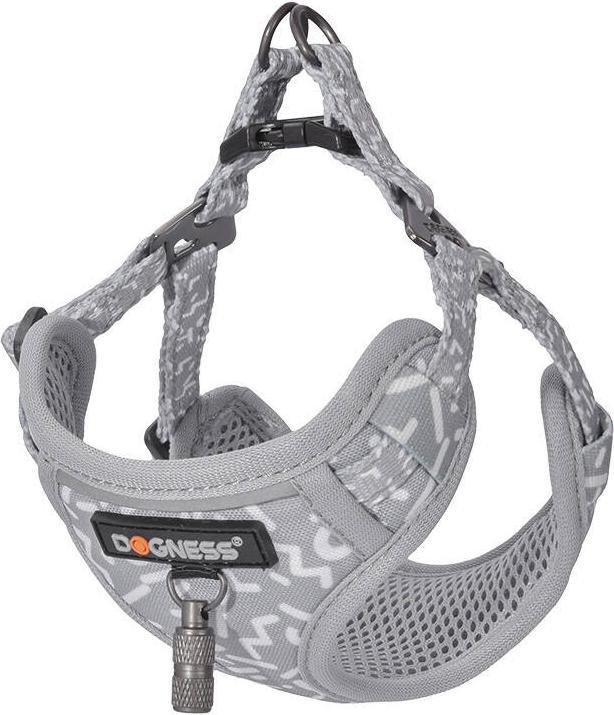 Immagine prodotto Dogness set da passeggio guinzaglio+cintura per cani (grigio chiaro) (Cane, Sport cane)