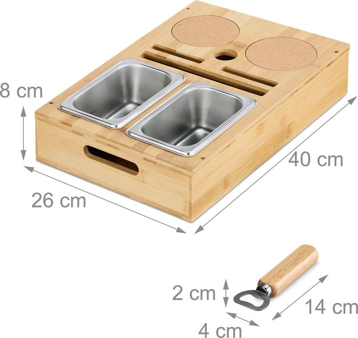 Produktbild Relaxdays Couchbar