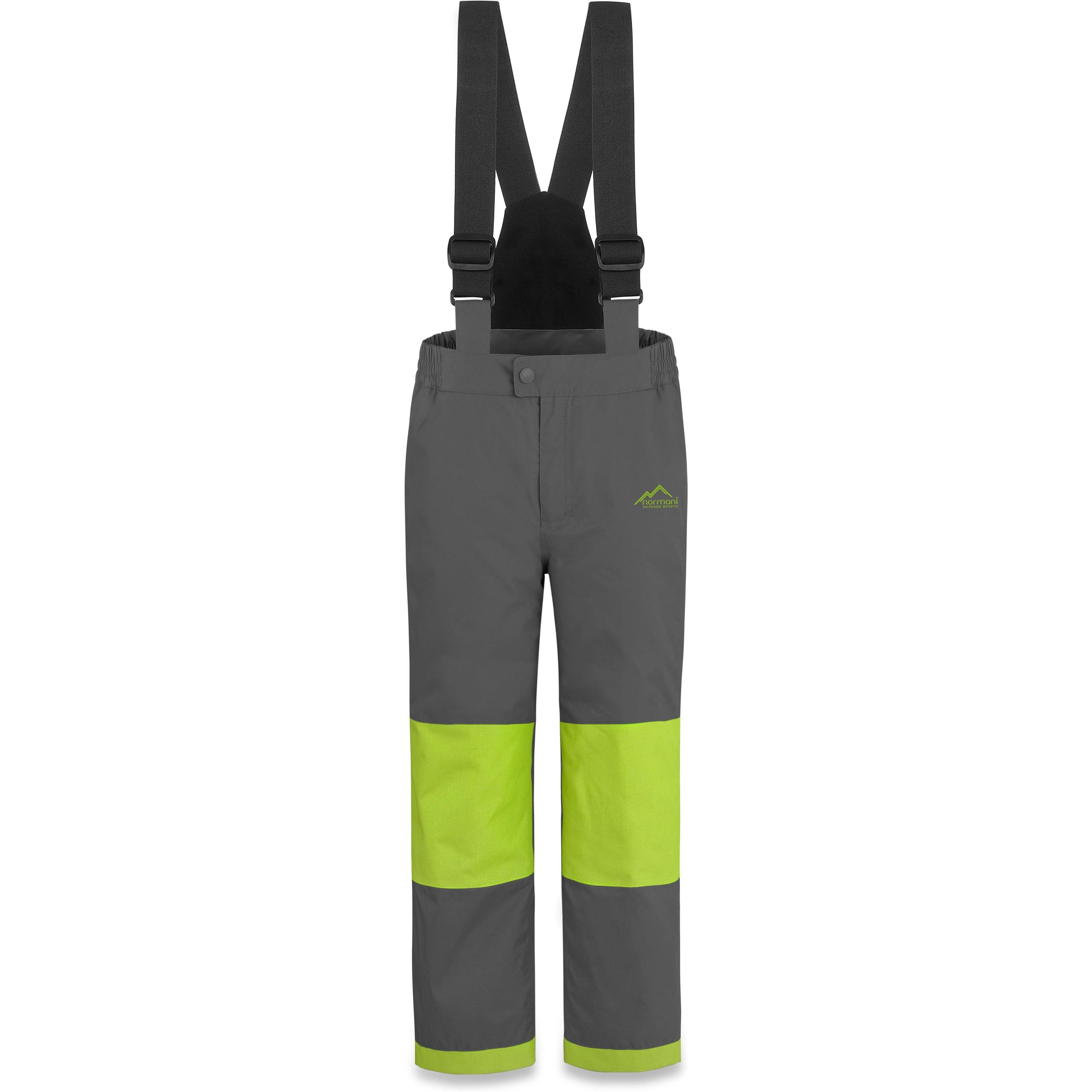 Normani, Herren, Skihosen, Kinder Winterhose Salcha - 1149 (134, 140), Grau, 134, 140