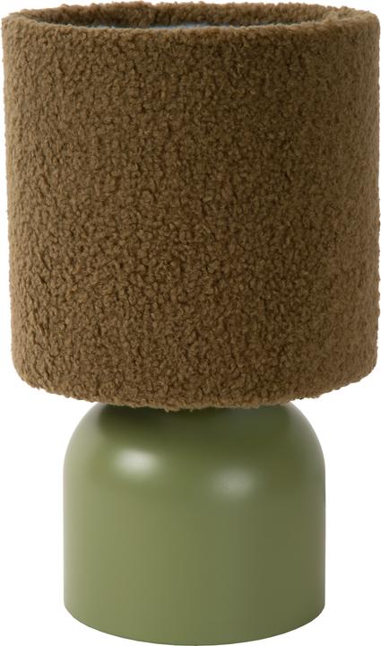 Produktbild Lucide WOOLLY - Tischlampe - Ø 16 cm - 1xE14 - Grün 10516/01/33 (E14)