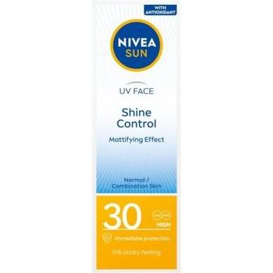 NIVEA, Sonnencreme, NIVEA Sun UV Face Shine Control matujący krem do twarzy SPF30 50ml (Sonnencreme Gesicht, SPF 30, 50 ...