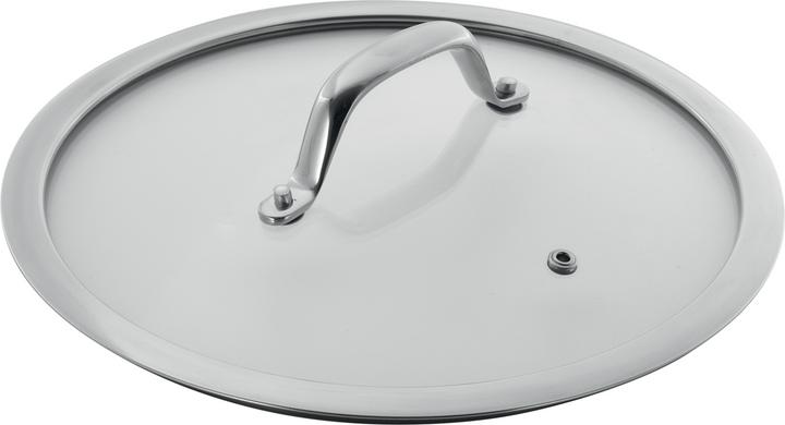 Kuhn Rikon Glazen deksel met roestvrij stalen handvat 24 cm