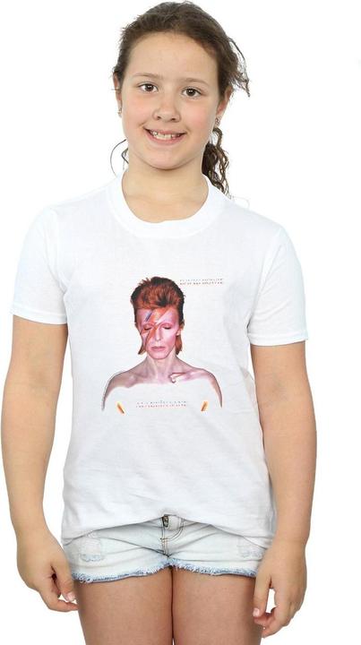 Produktbild David Bowie Aladdin Sane Version TShirt Mädchen (116)
