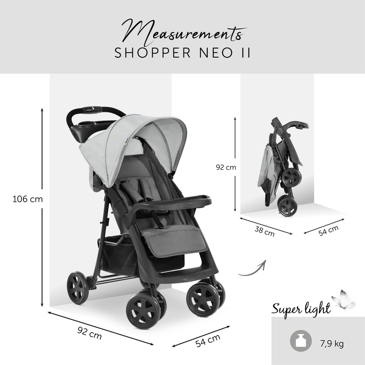 Produktbild Hauck Shopper Neo II Grey