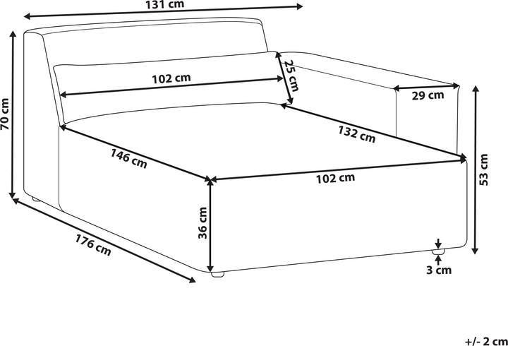 Actual product image Beliani Hellnar