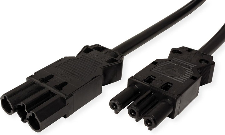 Produktbild Bachmann Geräteverlängerung GST18-3 Stecker/Kupplung schwarz 5m (5 m, GST18)