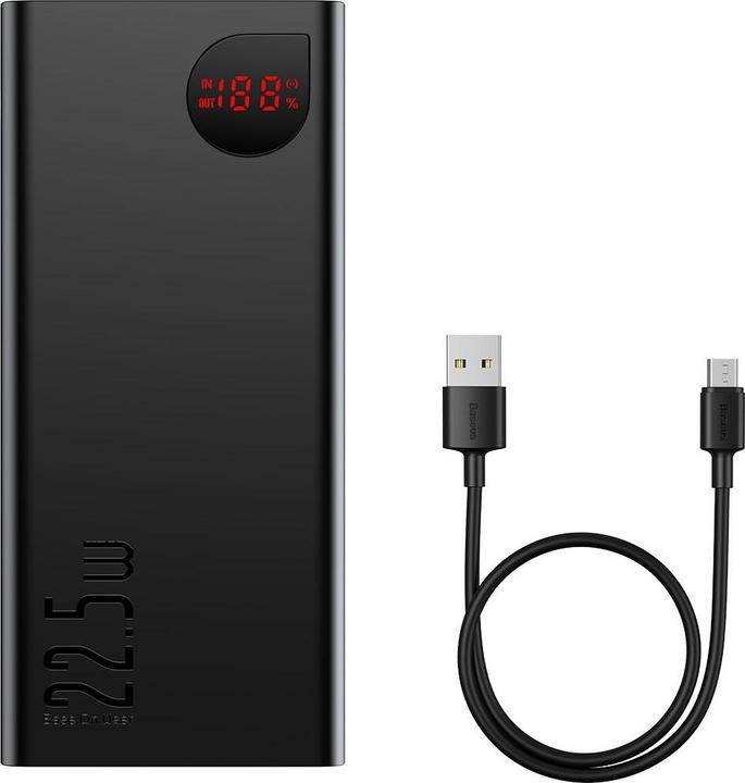 Actual product image Baseus Adaman Digital Display (40000 mAh, 22.50 W, 148 Wh)