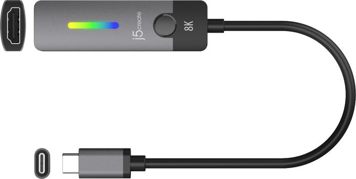 Immagine prodotto j5Create Adattatore da USB-C a HDMI (HDMI, 10 cm)