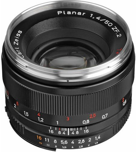 Produktbild Zeiss Planar T Objektiv 50mm, f/1.4, Nikon (Nikon F, Vollformat)